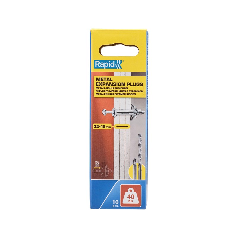 Rapid Cavity Dowel Metal with M5 Screw for Three-Layer Plasterboard