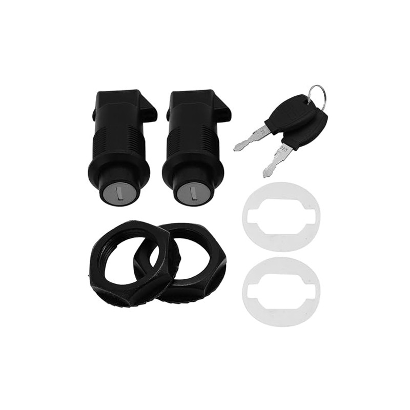 Motorcycle Saddle Bag Locks Set with Keys Fits Motorcycle Rear