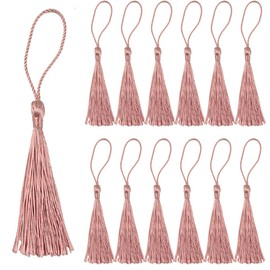 100pcs 13 cm/5 Inch Handmade Straight Tassel for Making Jewellery, Souvenirs, Bookmarks, DIY Craft Accessories