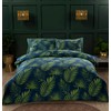 Rapport Home Microfibre Palma Tropical Leaves Duvet Cover Set Single