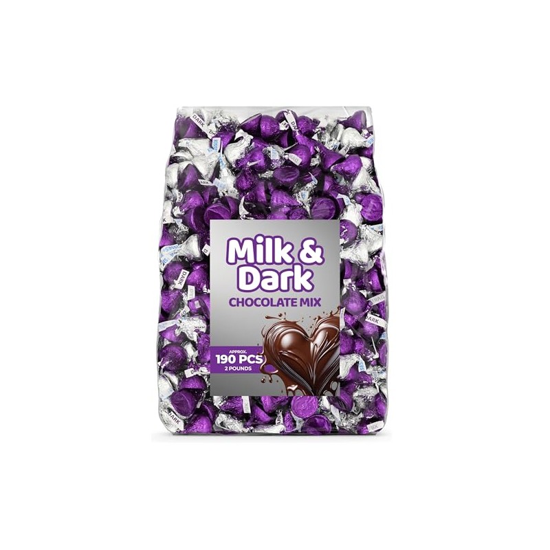 Chocolate Mix - Milk Chocolate & Dark Chocolate, 2 lb