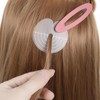 Ptwola 100 Pcs Heat Shield Guards with scale Hair Extensions