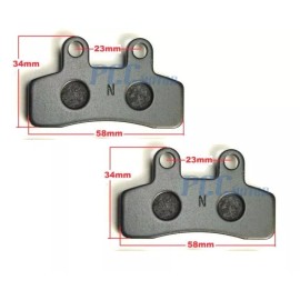 PCC Brake Pads Shoes Pit Dirt Bike SDG SSR Pitster Coolster 50 70cc 110cc 125cc BP04