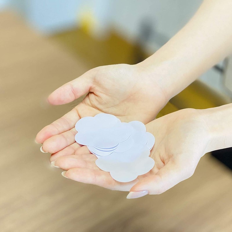 Kyushu Flower Service Paper Soap, Lavender (30 Pieces), Paper Soap,