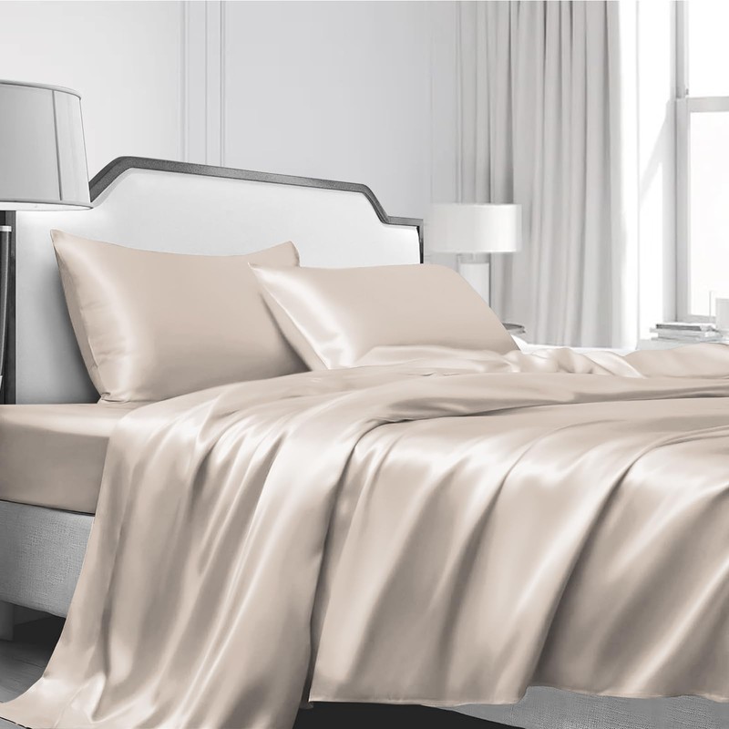 Lazzaro Home Satin Silk Pillowcases For Hair And Skin 2
