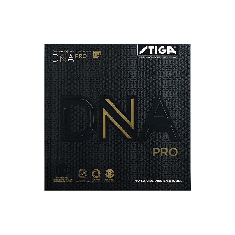 STIGA 1712030121 Table Tennis Rubber, Tension Type, Soft Backing, DNA