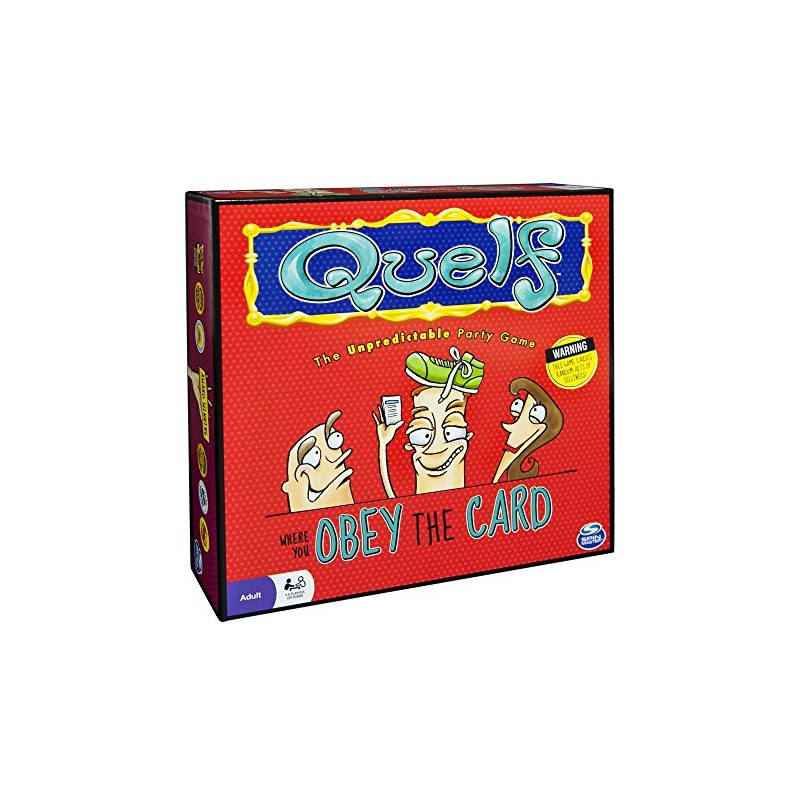 Quelf Board Game with New Cards