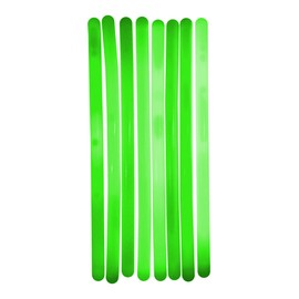 Glowtopia 12 inch Mega Glow Sticks/Glow Batons - Premium Glowsticks (Green, 10 Pack)