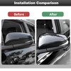 CheroCar for 4runner Side Mirror Covers Mirror Caps Compatible with