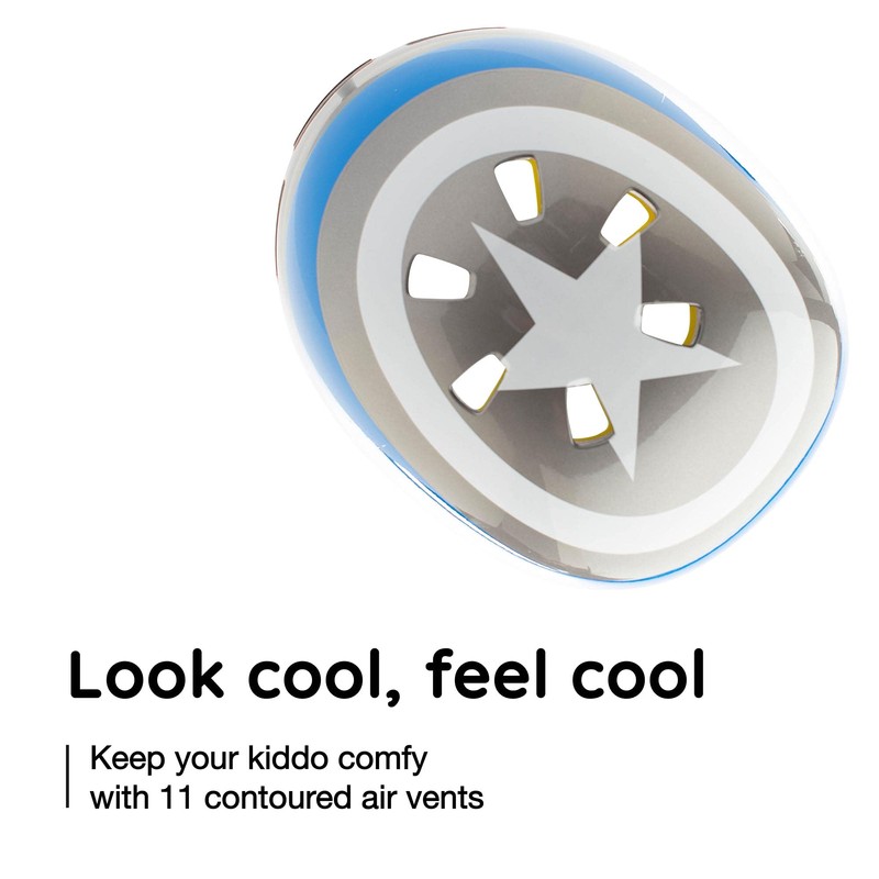 Nutcase Little Nutty-Captain Helmet, Unisex, Multi-Colour, S (52-56 cm)