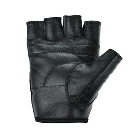 Send Sports Make or Break Knuckle Hole Leather Training Gym Gloves, STRONG GRIP TRAINING GYM GLOVES WORKOUT BODYBUILDING STRENGTH POWER (Large)
