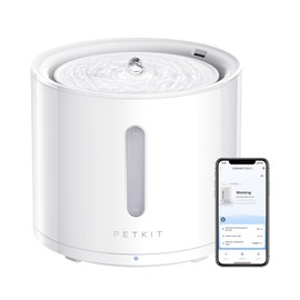 PETKIT PETKIT EVERSWEET Solo 2 Cat Water Fountain with Wireless Pump, Ultra Quiet 70oz/2L Pet Water Fountain for Cats and Dogs Inside, 3 Working Modes, Visualization Window, App Control