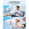 Otlonpe Handheld Misting Fan Portable, Powerful 4 High Speeds Rechargeable