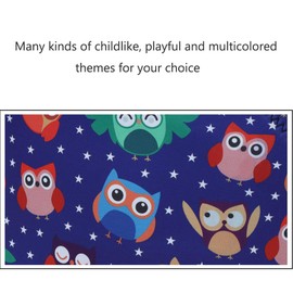 Insulated Neoprene Lunch Bag for Women,Men and Kids, Reusable Soft Lunch Tote for Work School (Cute Owl)