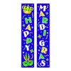 Mardi Gras Pillar Banners - 2 Pieces