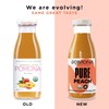 Pomona Organic Peach Juice (Pack of 12), Cold Pressed USDA