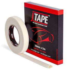 JTAPE Smooth No Edge Blending Masking Tape 1012 20mm x 5m - Seamless Car Paint Spraying J-Tape Blending Detailing Edging Painting Tape None Stretch