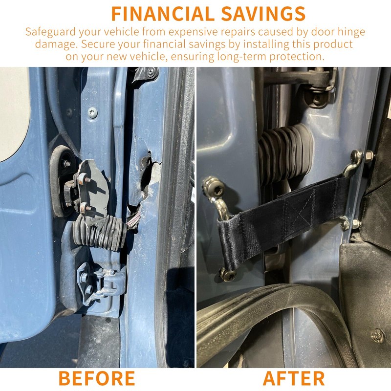 Safety Strap Kit for 2014-2021 Ram Pro Master Protection Door