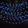 Abkshine 120 LED Blue Solar Star String Lights, Waterproof Solar