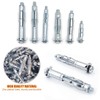 ISPINNER 20 tornillos de anclaje de pared M4 x 32