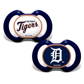 Baby Fanatics Det2000: Detroit Tigers Pacifier 2-Pack
