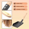 Giilayky Coal Shovel and Hearth Brush Set, Fireplace Shovel and