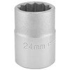 Draper T-MM/B 3/4 Square Drive 12 Point Socket (24mm), Blue,