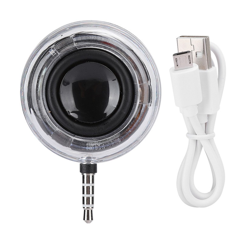Portable Mini Speaker with 3.5mm Plug Handsfree Speakers Audio Music