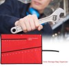Multi Pocket Roll Up Tools Storage Bag Wrench Roll Tool