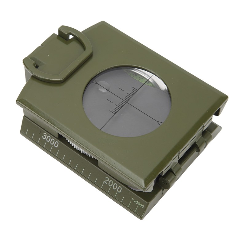 Compass Multifunctional Accurate Waterproof Hand Held Metal Compass for Hiking