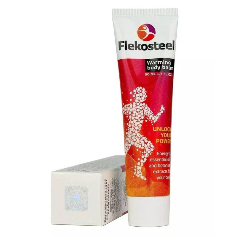 Hendel's Garden Flekosteel Body Balm Warming Muscles Joints 50 ml