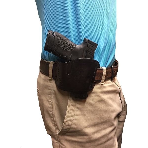 Leather Gun Holster fits S&W SD9, SD40