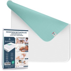 Barbons Baby Mattress Protector 70 x 100 cm Waterproof and an Incontinence Pad for Baby/Children (70 x 100 cm)