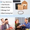 EYQV Dad Gifts, Engraved Bracelet Dad Gifts from Daughter Son,