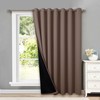NICETOWN Thermal Insulated 100% Blackout Curtain, Noise Reducing Performance Grommet