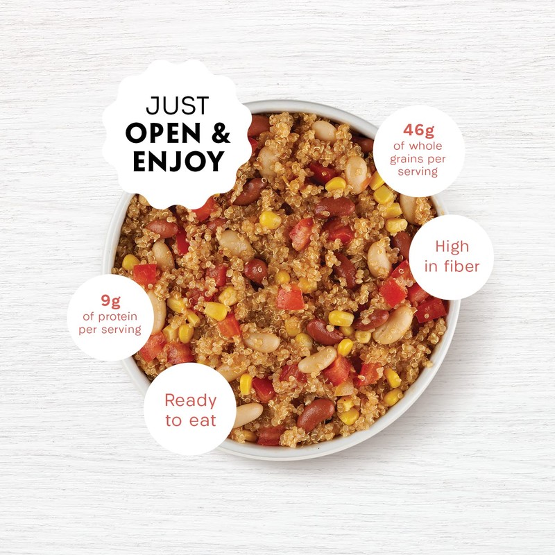 Reese Quinoa Harvest Bowl | Red Beans, Corn & Tomatoes