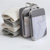 QUINTRA Compression Pack Cubes 3/4 Set Compressible Packing Cubes with