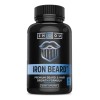 Zhou Iron Beard Suplemento Barba Biotina Multivitamínico 60 Cápsulas