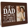 DIMSEOIUS Father Gifts Picture Frame, Funny Dad Gift from Son