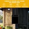 Automatic Chicken Coop Door Extra Large Solar Powered Auto Chicken
