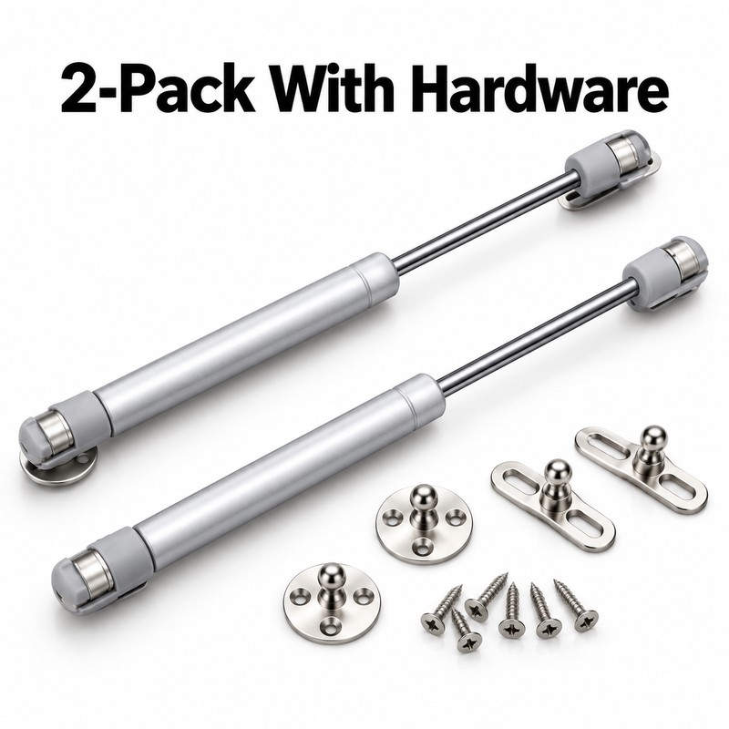 2-Pack Cabinet Door Gas Spring Supports for Cupboards – 20N–200N