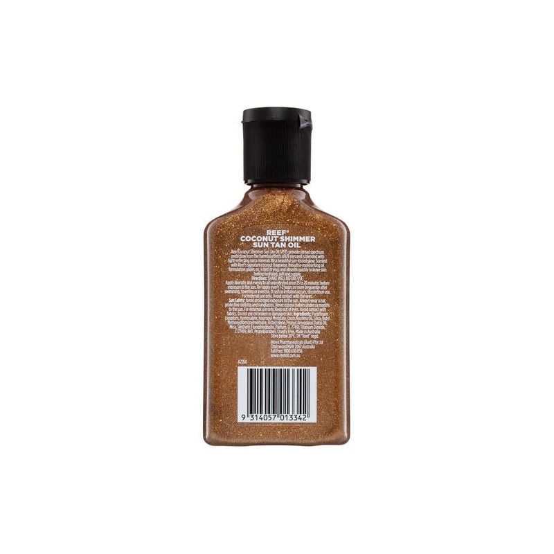 Reef Coconut Shimmer Sun Tan Oil SPF 15+ 125mL