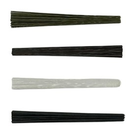 Do It FG-30 Fiberguard Weedguards 1/8 inch Base 100 Pack - 4 Colors Black, Clear, Brown and Green Pumkin (Do it FG-30 Fiberguard Weedguard Clear 100PK)