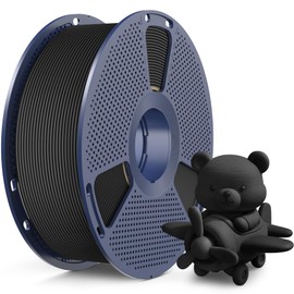 SUNLU High Speed PLA Matte Filament 1.75mm, Matte PLA Filament for 30-600 mm/s High Speed Printing, Dimensional Accuracy +/- 0.02 mm, 1kg Spool (2.2lbs), Black