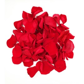Rosen-Te-Amo Real Red Rose Petals, 30 g, Preserved Rose Petals, Ideal for Christmas, Valentine's Day, Wedding and Party