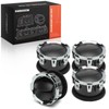A-Premium 4PCS Dashboard AC Air Vent Compatible with Ford F-250
