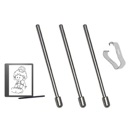 3 Pack Metal Pen Nibs/Tips Replacement for Kindle Scribe Stylus Pen, Metal Kindle Scribe Stylus Pen Nibs/Tips with 1 Tweezer
