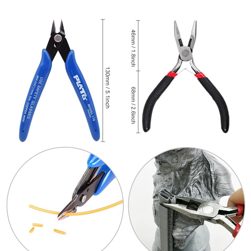 Multi-Purpose Pro Grade 3D Printer Accessories Kit, 3D Printing Tool