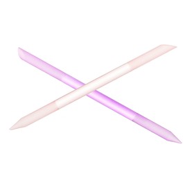 minkissy Pcs Glass Fingernail Files Crystal Nail Files for Women Nail Trimming Shaping Tools Glass Material