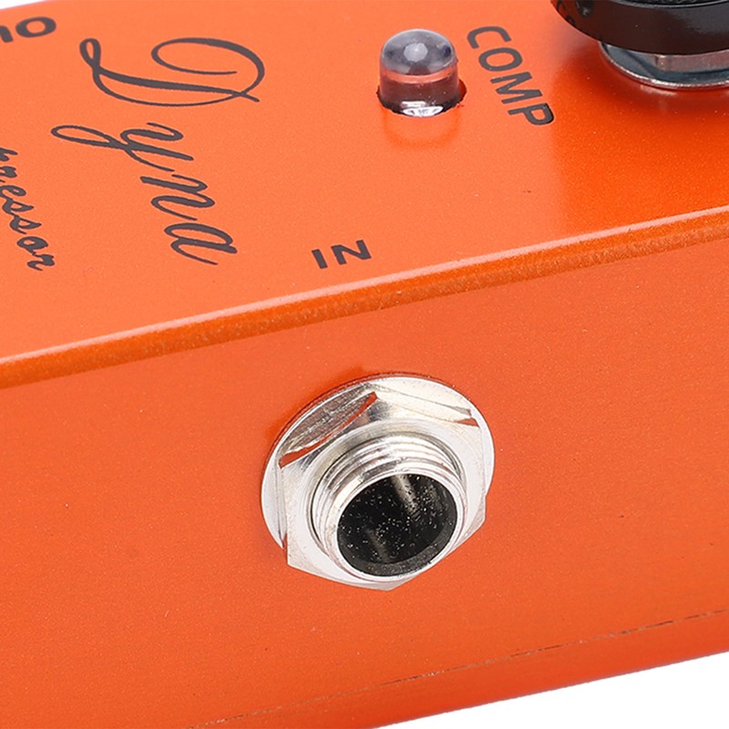 Guitar Effect Pedal Compressor MXR True Bypass Portable Adjustable Instrument